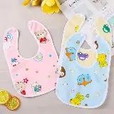 Slaber Celemek Eva Makan Bayi Anti Air Slabber Waterproof - Random — 2