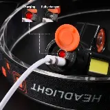 Lampu Senter Kepala Head Lamp Led 2 Mode 90? Waterproof Rechargeable — 5