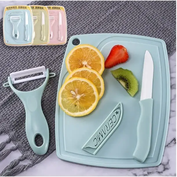 Satu Set Pisau Dapur / Pisau Satu Set Peeler Talenan