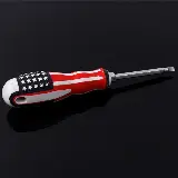 Obeng Min Plus Bolak Balik 4 Inch Gagang Karet Amerika — 3