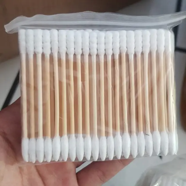 cotton swab no box 100 spiral Point