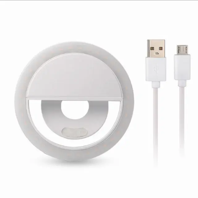 Lampu Buat Selfie Led Ring Light Kecil Untuk Hp Handphone Aksesories