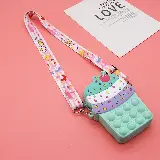 Tas Selempang Pop It 3d Karakter Unicorn Rainbow Mini Kecil Anak — 1