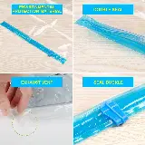 Tas Plastik Lipat Vakum Kompres Udara Travel Organizer — 4