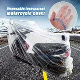 Cover Sarung Pelindung Sepeda Motor Plastik Bening Anti Air — 9