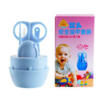 1 Set Gunting Kuku Bayi / Gunting Kuku Lengkap 5in1 - Biru Muda