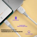 Kabel Data iPhone XR 11 12 13 Lightning Fast Charging 6A 150 Cm 40Watt - Image 3