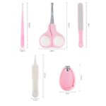 1 Set Gunting Kuku Bayi / Gunting Kuku Lengkap 5in1 - Biru Muda - Image 3