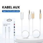 Kabel Converter Usb Type C To Audio Jack Speaker Amplifier 3.5 Mm - Putih - Image 2