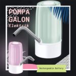 Pompa Galon Elektrik Charger Otomatis / Pompa Air Galon - Putih - Image 2