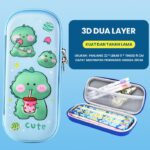 Tempat Pensil 3d Timbul Karakter - Baby Dragon