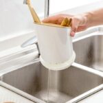 Tempat Wadah untuk Sendok Garpu Sumpit Gunting Pisau Dengan Tirisan - Image 2