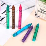 Set Art Pensil Warna Crayon Anak Isi 24 Warna non Toxic - Image 3