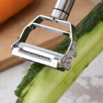 Pengupas Kulit Buah Sayur Kentang Knife Vegetable Stainless - Image 2