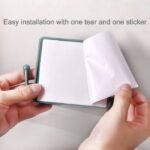 Holder Tempel Dinding Tanpa Paku dengan 2 Kait Serbaguna - Image 3