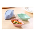 Mangkok Daun Tempat Kecap Sambal Souvenir  - Cream - Image 3