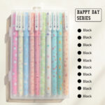 Pulpen Lucu Korea Unicorn 10in1 Box - Tinta Hitam