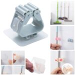 Gantungan Tempel Tempat Penyimpanan Sapu dan Pel Pada Dinding - putih - Image 2