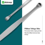 Pembersih Telinga Korek Kuping Besi Stainless Steel - Set 7 - Image 9