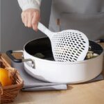 Saringan Nasi Plastik Mie Rebus Penghalus Kentang - Putih - Image 5