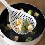 Saringan Nasi Plastik Mie Rebus Penghalus Kentang - Putih - Image 6