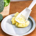 Saringan Nasi Plastik Mie Rebus Penghalus Kentang - Putih - Image 5