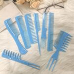 Sisir Rambut Salon Hair Comb Set Serbaguna 8 Pcs - Image 3