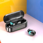 Earphone Bluetooth TWS F9 5.2 Stereo Digital Display 3500mAh - 