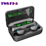 Earphone Bluetooth TWS F9 5.2 Stereo Digital Display 3500mAh -  - Image 2