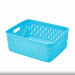 Keranjang Penyimpanan Serbaguna Storage Box Organizer - biru