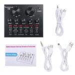 Sound Card Mixer V8 Dengan Bluetooth Live Broadcast - Image 6
