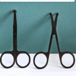 Gunting Cukur Kecil Ujung Tumpul Untuk Bulu Hidung Stainless Steel - Image 5