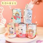 Tisu Basah Kaleng Motif Karakter Unik Isi 30 Lembar - Image 2