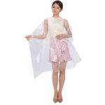 Cape Plastik Melindungi Pakaian Saat Potong dan Mewarnai Rambut - 