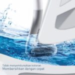 Sikat Pembersih Toilet Silicone Dengan bentuk Stik Golf - Image 3