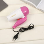 Alat Pengering Rambut NOVA N-658 Low Watt Hair Dryer Mini Lipat - pink - Image 4