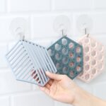 Alas Anti Panas Ramah Lingkungan Tatakan Panci Panas Multifungsi - Abu-abu - Image 6