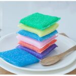 Spon Cuci Piring  Jaring Busa Pencuci Efektif Untuk Membersihkan - Image 2