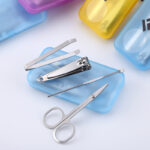 Set Gunting Kuku 4in1 alat Manicure dan Pedicure Stainless  -  - Image 2