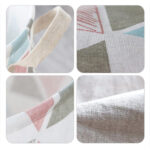 Keranjang Canvas Laundry Bag Bulat Lipat Portable - - Image 4