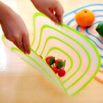 Talenan Transparan Flexible Untuk Potong Buah Dan Sayuran Serbaguna - Image 3