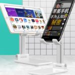 Phone Stand Holder Lipat Folding Desktop HD-23 - Putih - Image 2