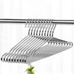 Hanger Gantungan Pakaian Stainless Steel Multifungsi 10 Pcs -  - Image 2