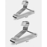 Hanger Gantungan Pakaian Stainless Steel Multifungsi 10 Pcs -  - Image 3