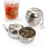 Saringan Daun Teh Rempah Stainless Bentuk Bola Tea Infuser Ball - Image 2