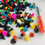 Paku Baut Rivet Murklip untuk Bemper Dashboard Mobil 200Pcs -  - Image 2