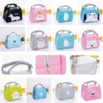 Cooler Bag Tas Bekal Makan Tahan Panas Karakter Unik - blue ice cream