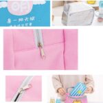 Cooler Bag Tas Bekal Makan Tahan Panas Karakter Unik - blue ice cream - Image 4