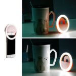 Lampu LED Ring Light Kecil Pada Handphone Untuk Selfie - Image 2