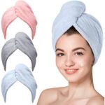 Pengering Rambut Microfiber Handuk Keramas Towel Wrap - Image 2